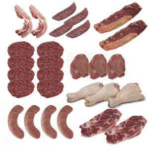 BBQ pakket gemengd 5KG